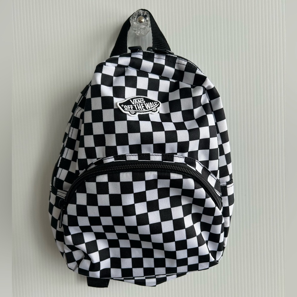 NEW Vans Mini Checkered Backpack - Picture 6 of 10